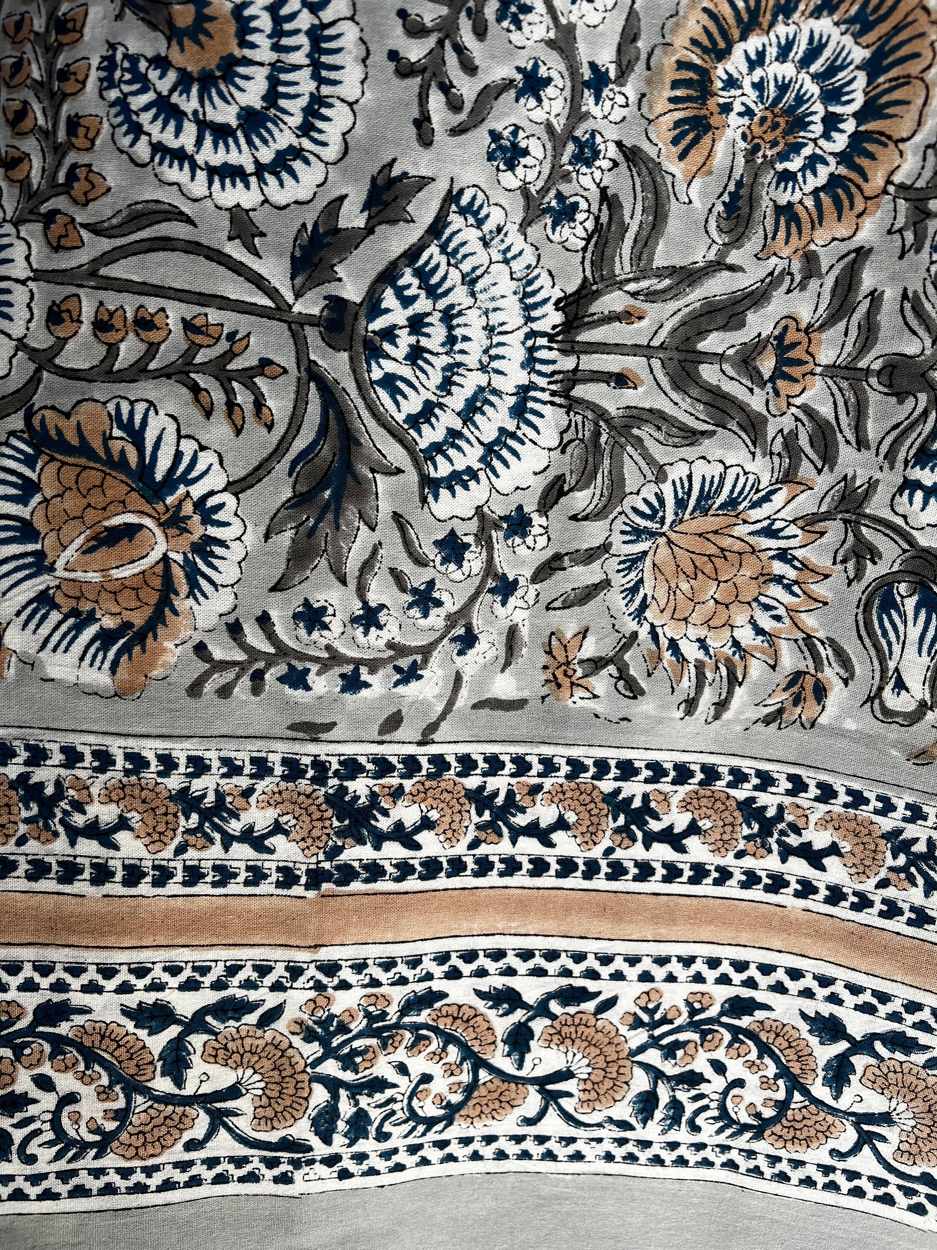 Block Printed Tablecloth