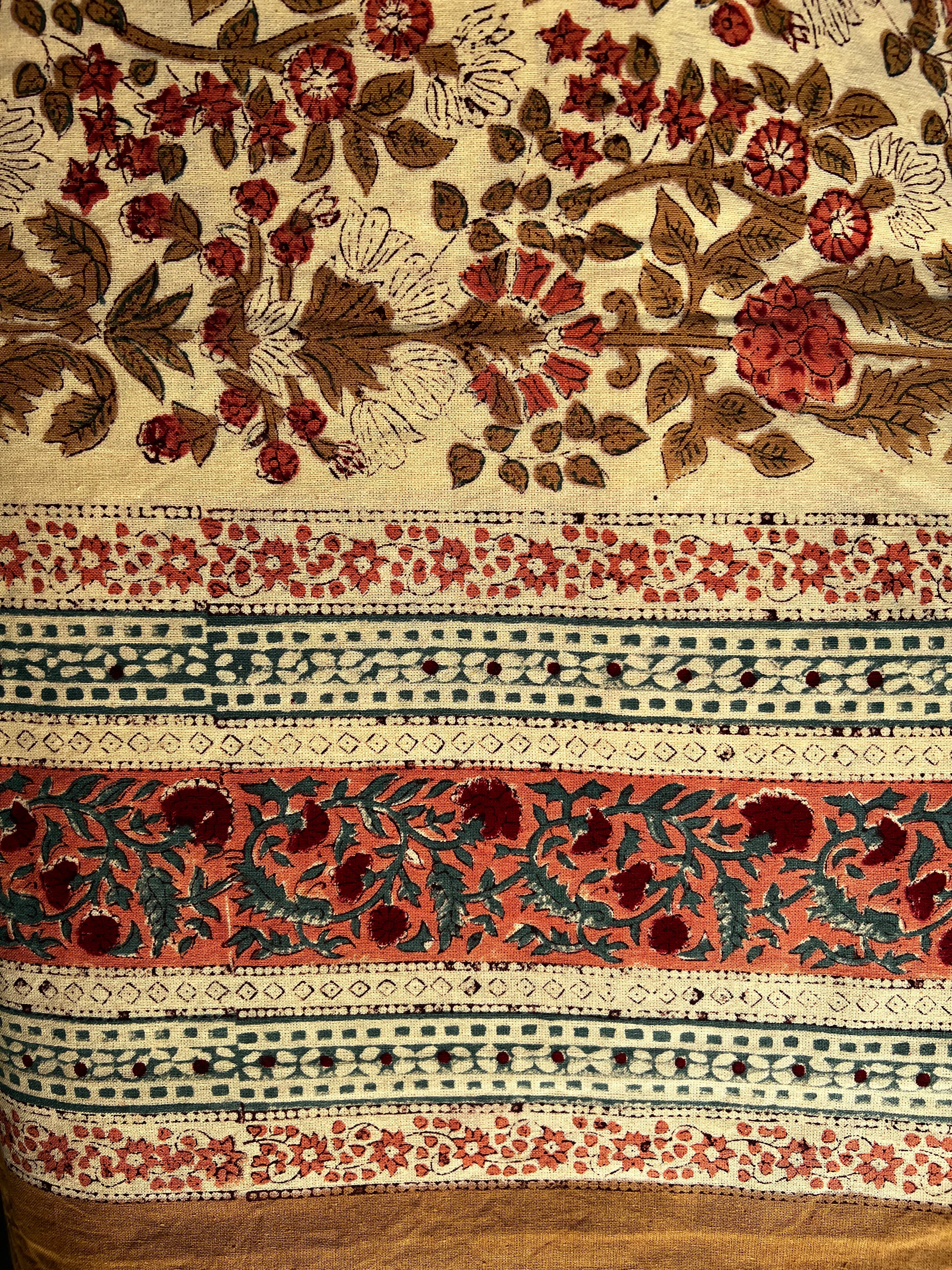 Block Printed Tablecloth
