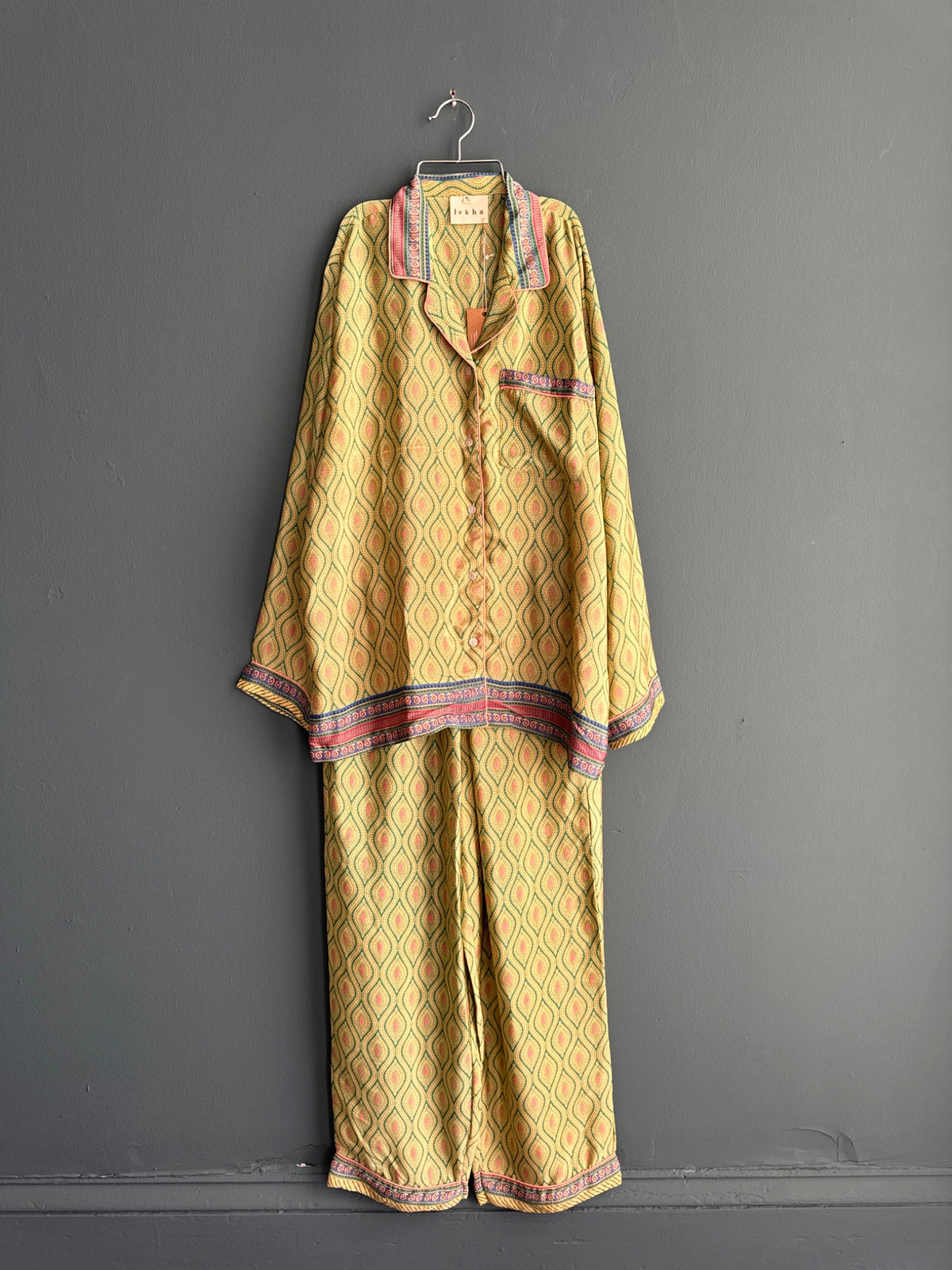 Recycled Sari Pant Set