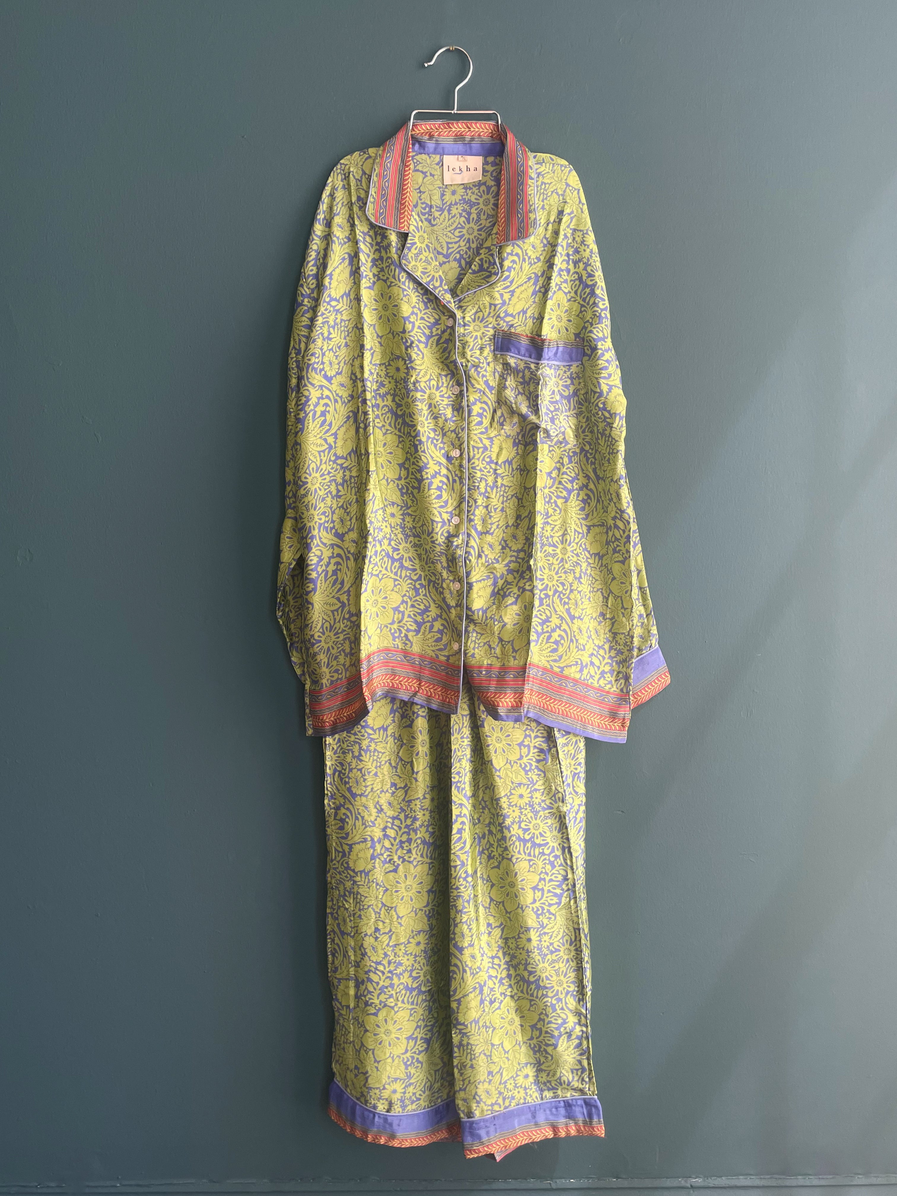 Recycled Sari Pant Set