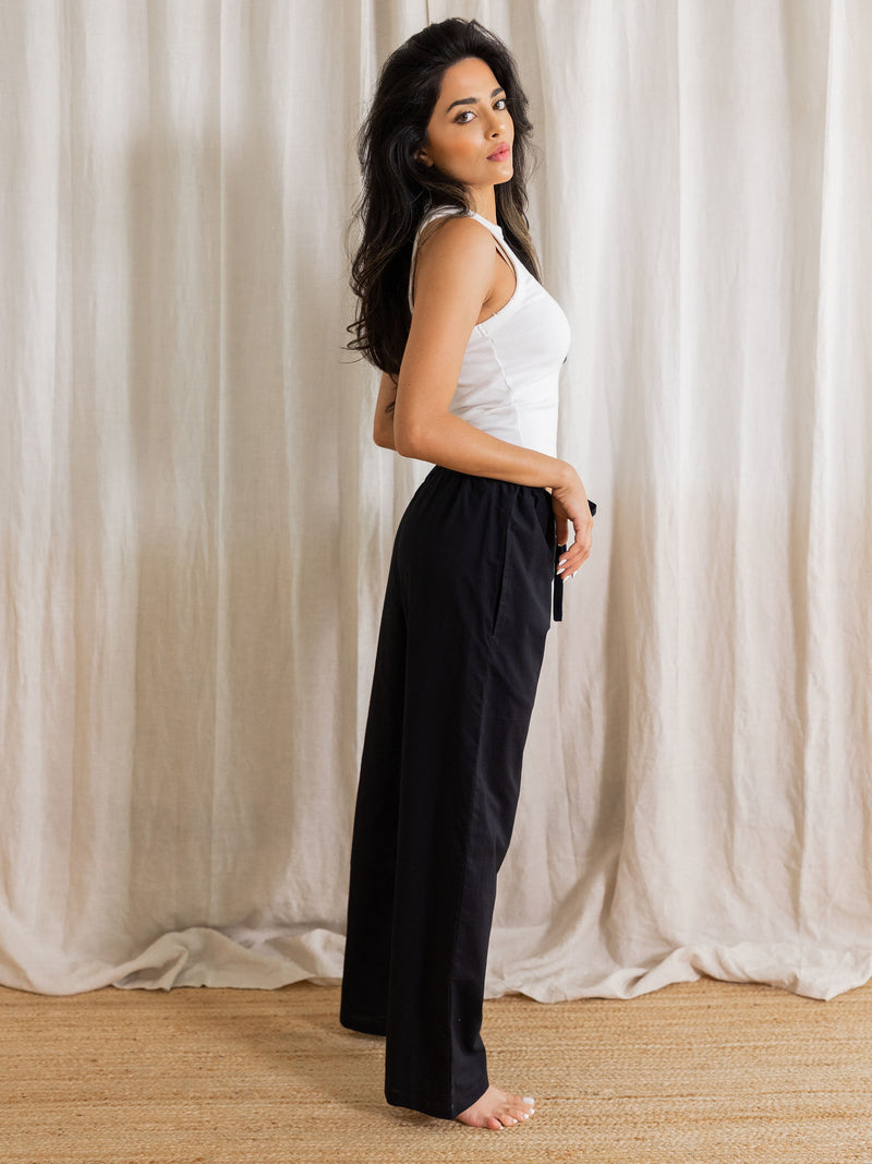 Unisex Moon Drawstring Pant