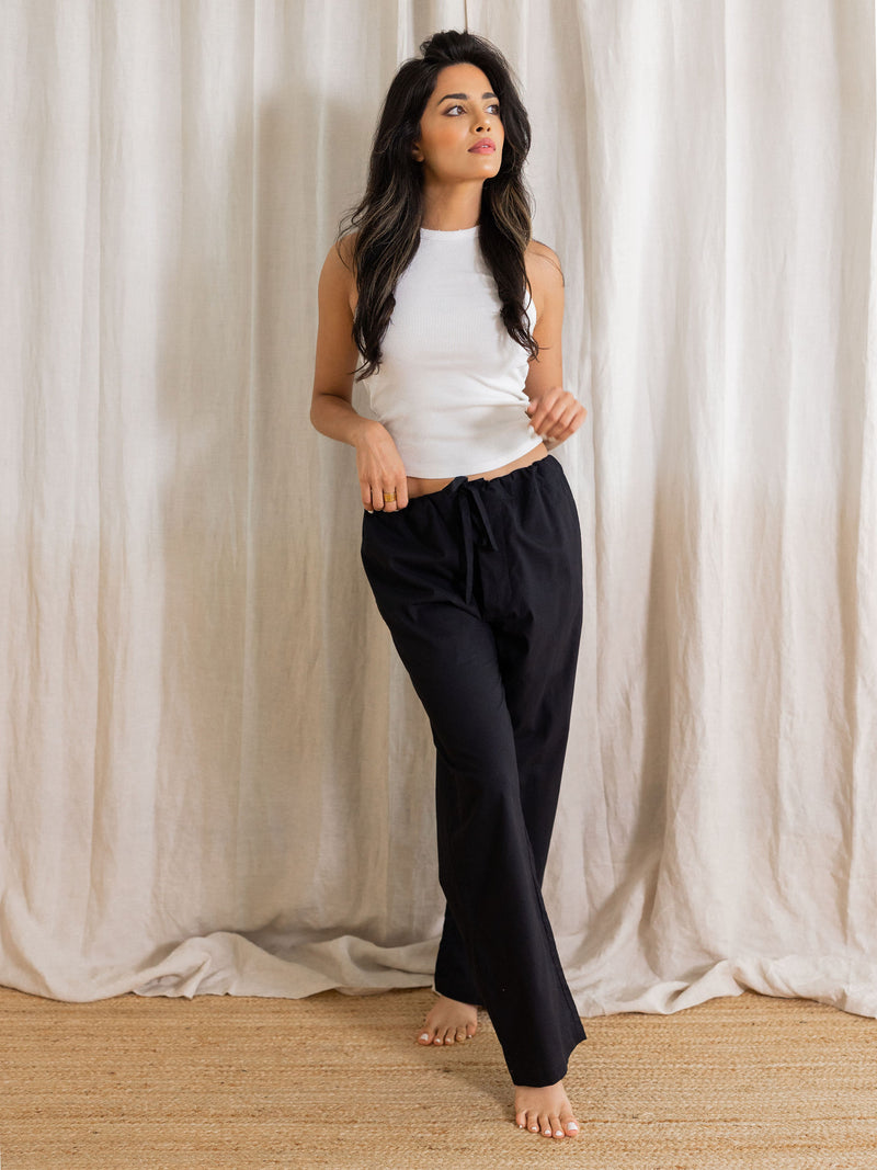 Unisex Moon Drawstring Pant