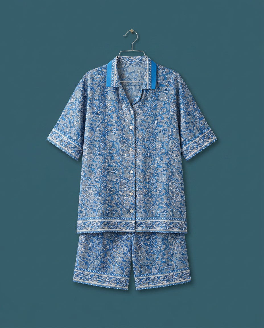 Recycled Sari Camp Set
