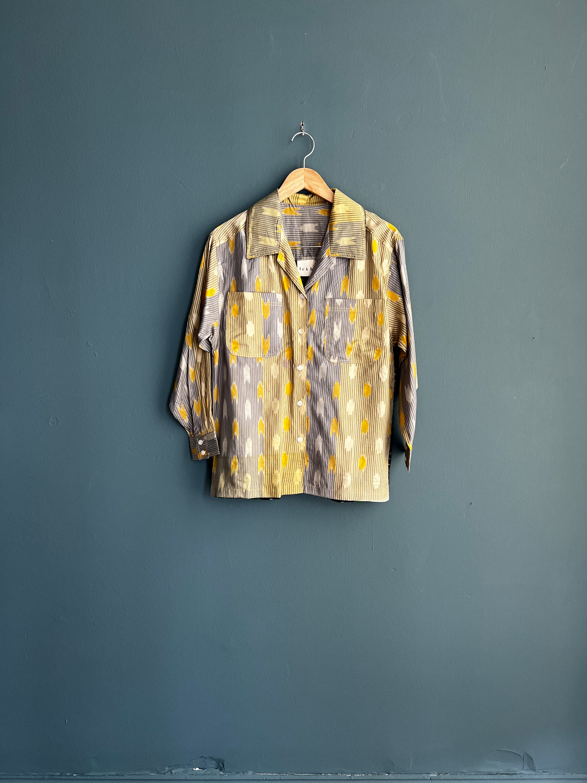 Unisex Patola Silk Sari Overshirt