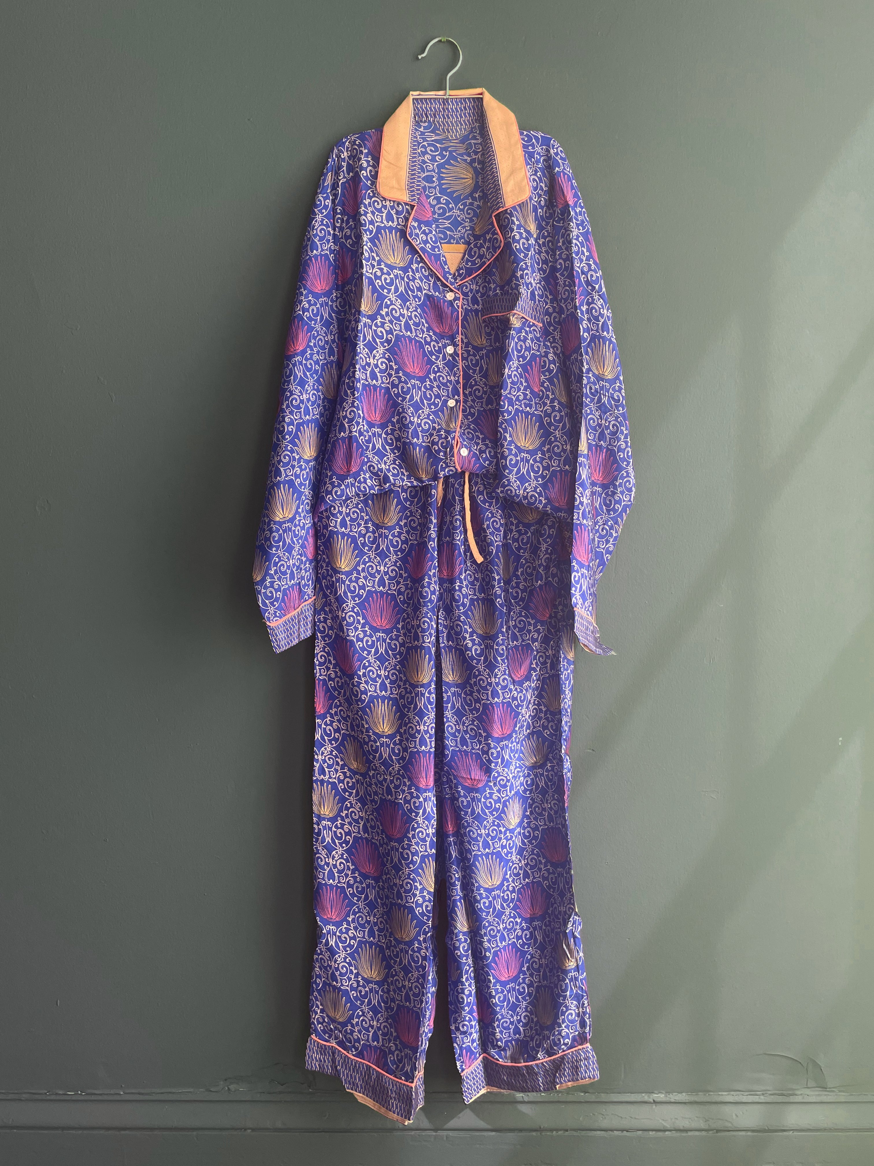 Recycled Sari Pant Set