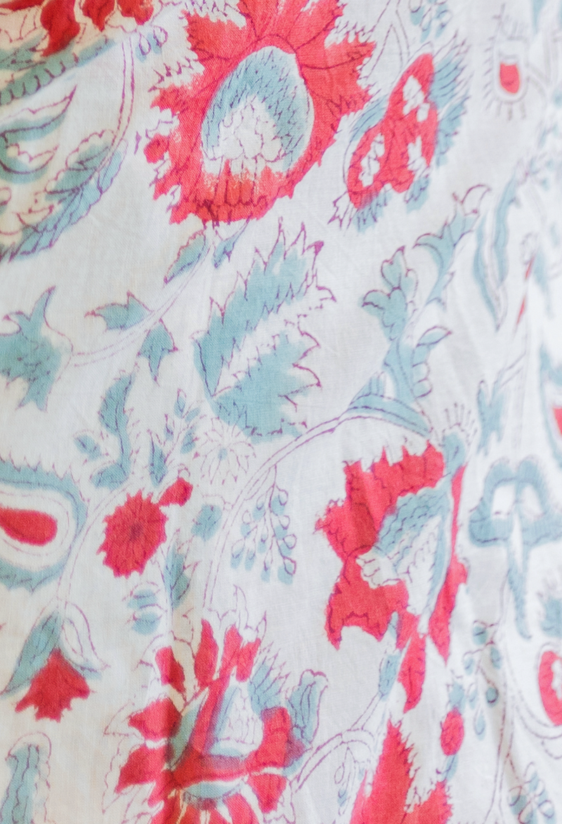 Block Printed Wrap Sarong