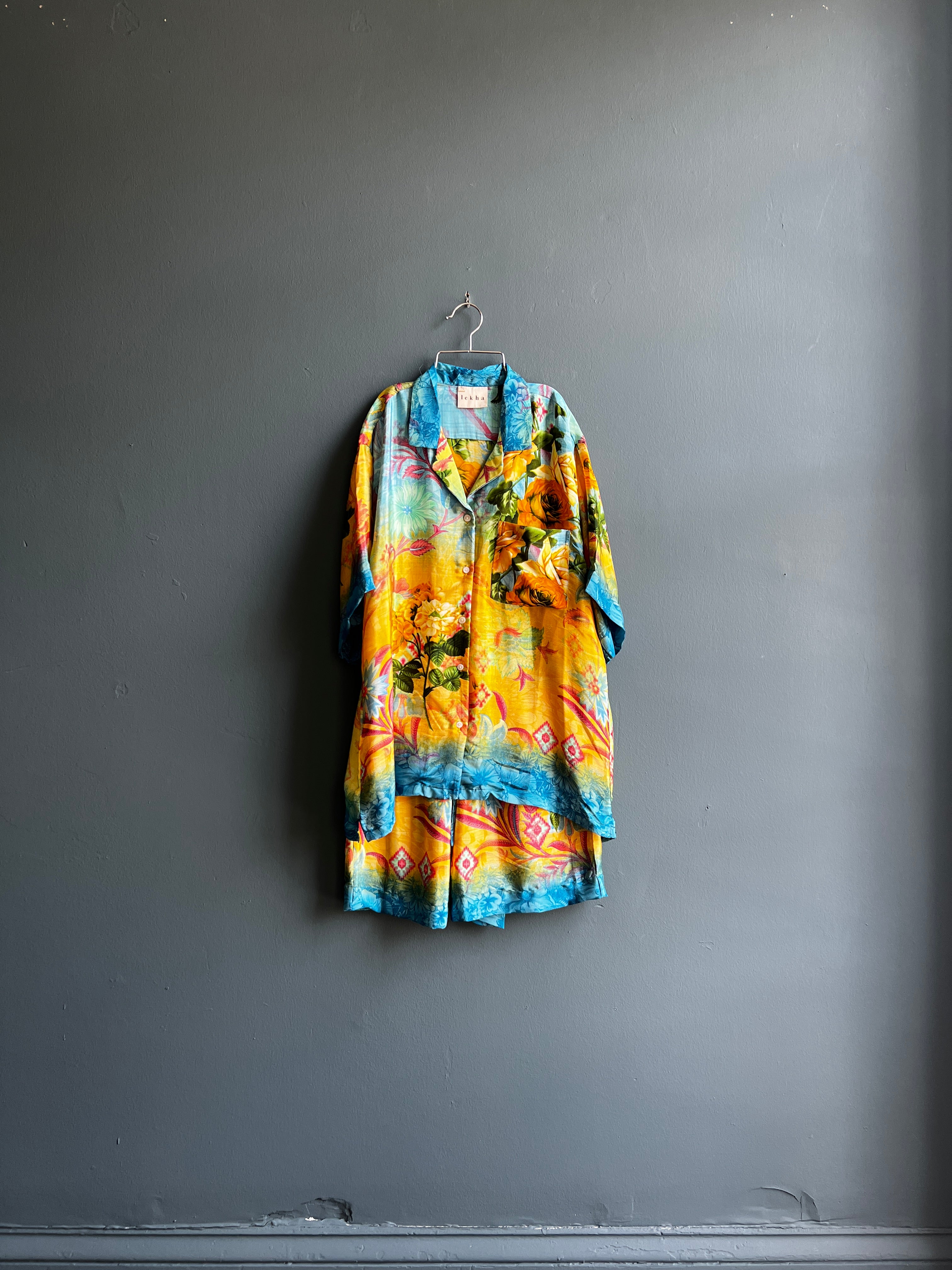 Recycled Sari Camp Set