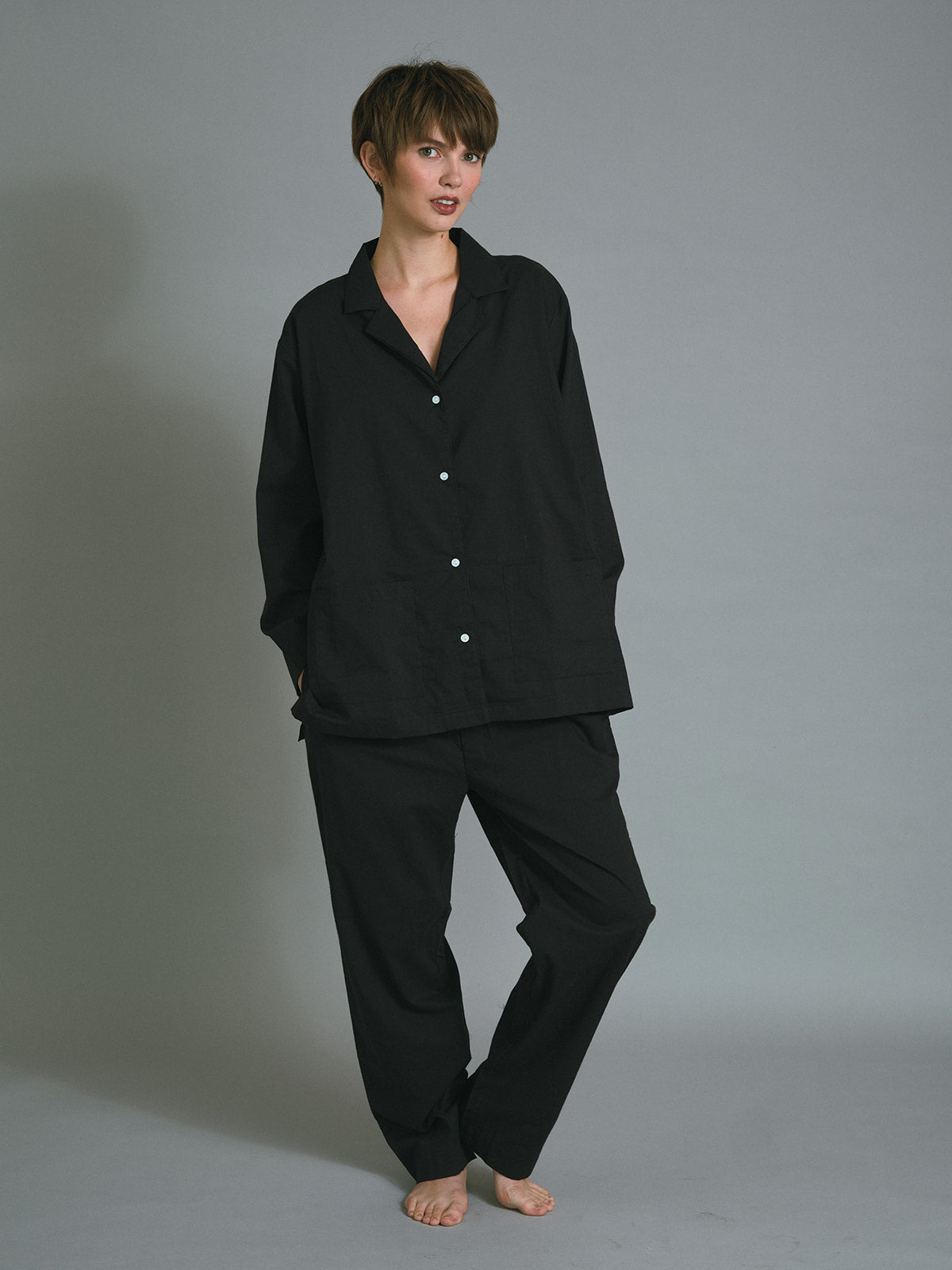 Muslin Oversized Pajama Set