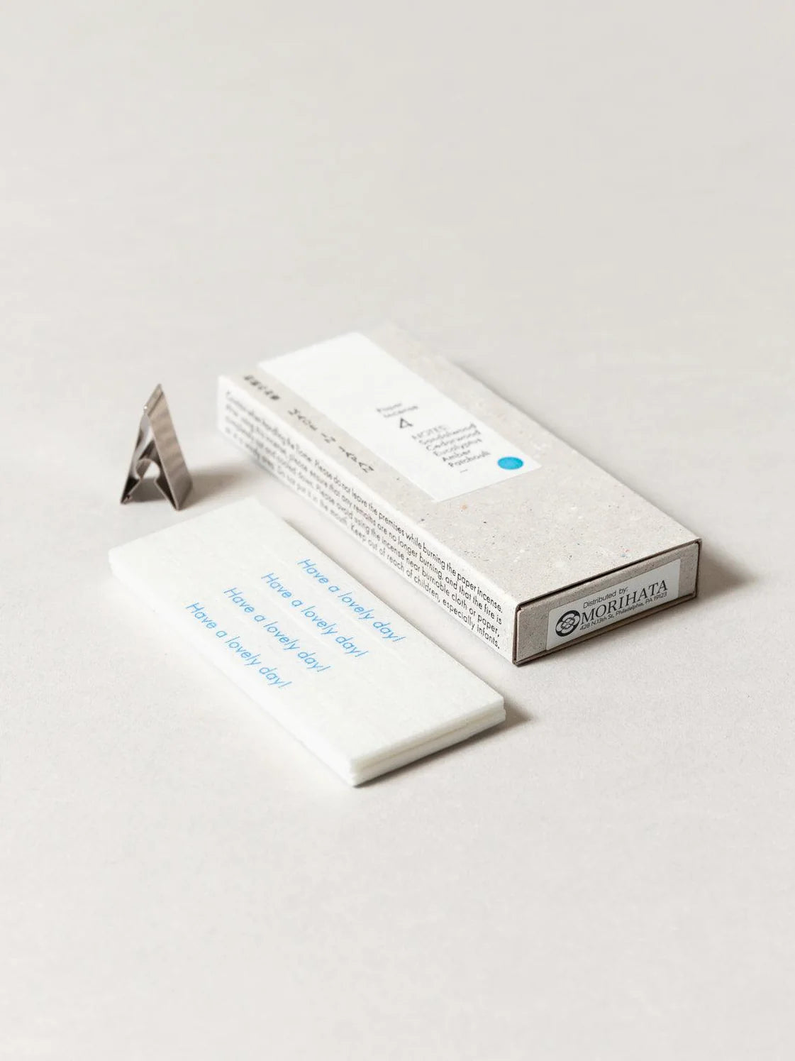 Washi Paper Incense Strips - Set of Two