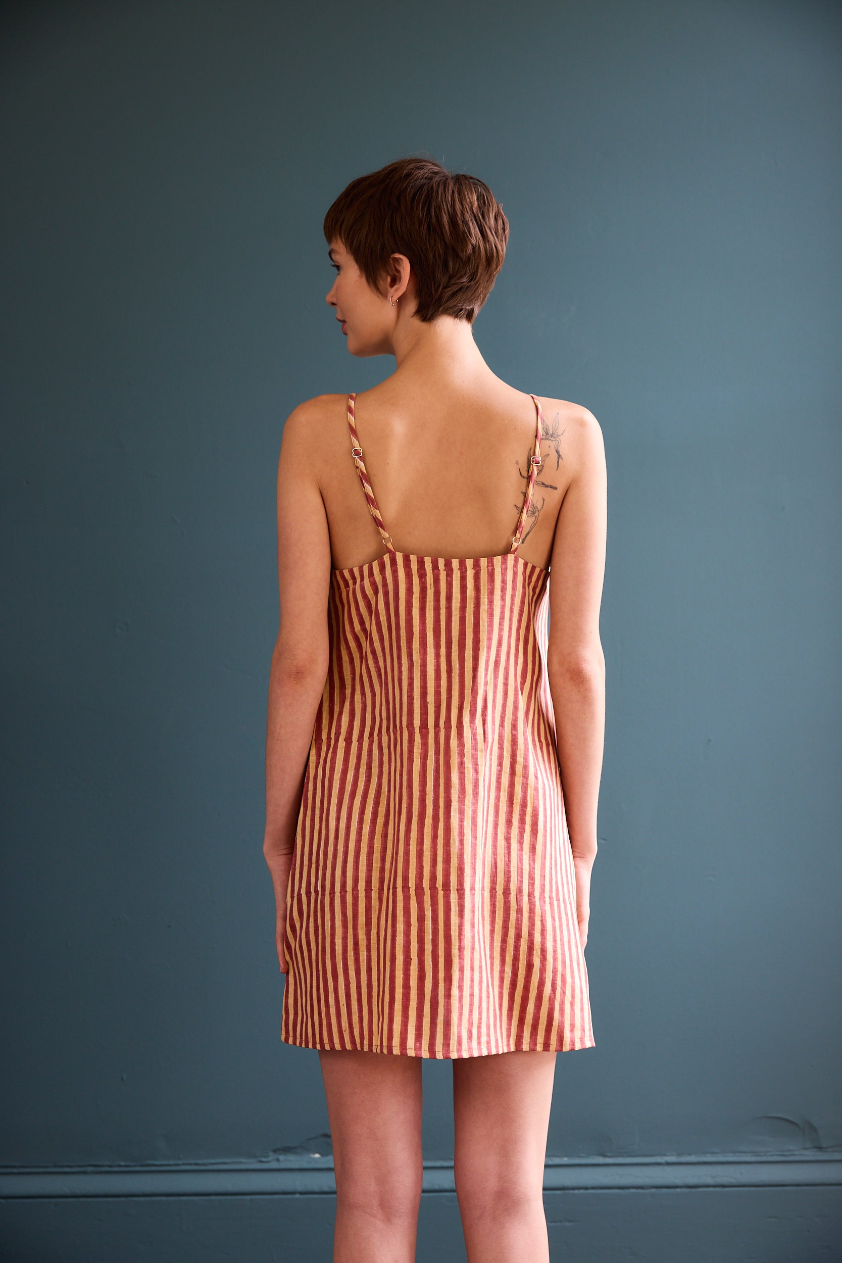 Rina Linen Mini Dress