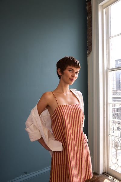 kienna linen dress Kienna Strapless Mini Dress