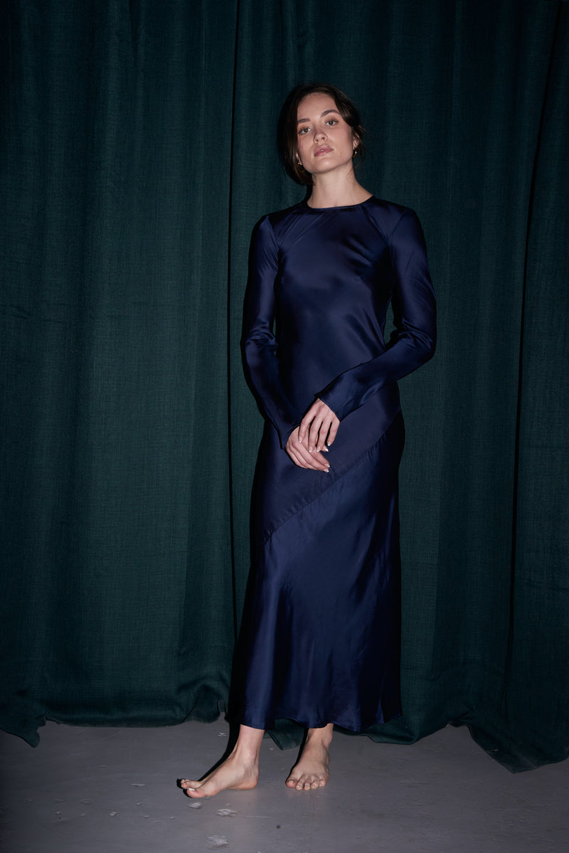 blue dress | Navy