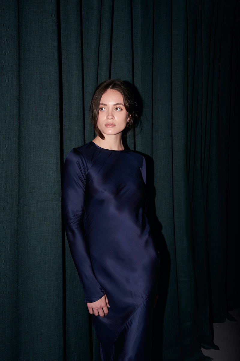 blue dress | Navy