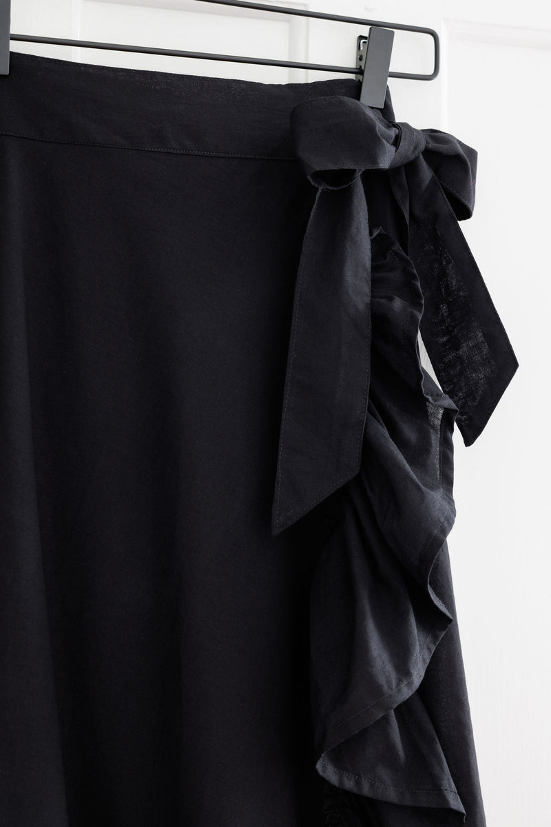 Navi Wrap Skirt