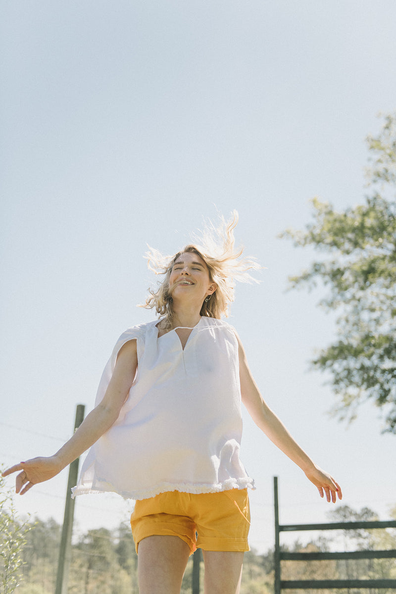 Muslin Shorts, handmade in India. | mango