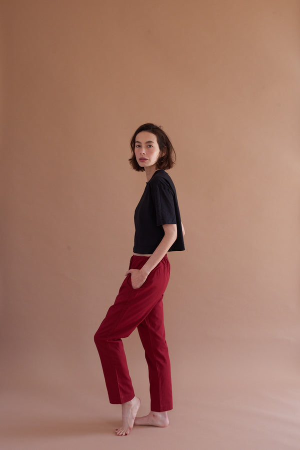 Muslin Pant, handmade in India.
