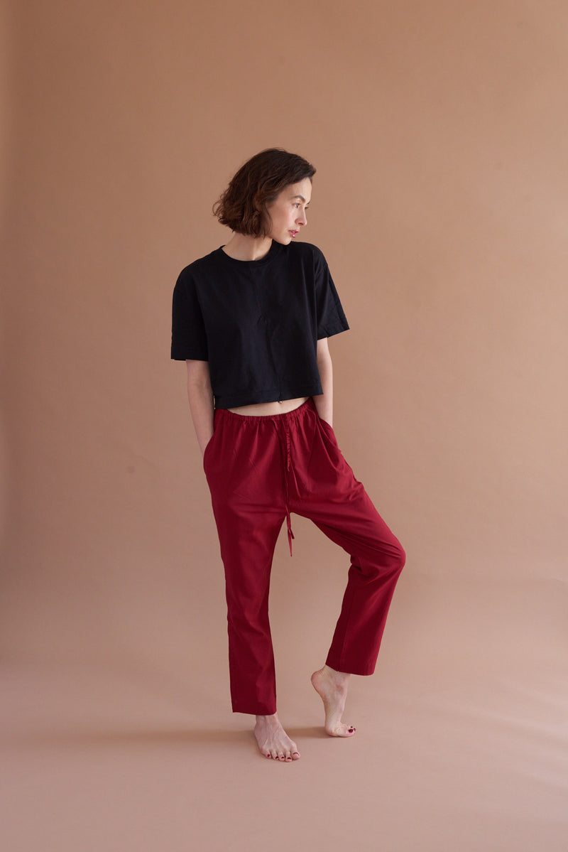 Muslin Pant, handmade in India.