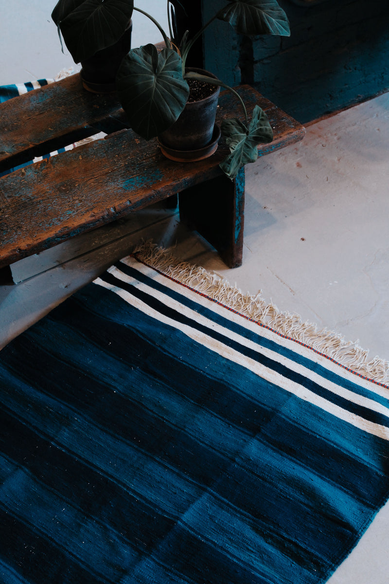 blue rug | navy