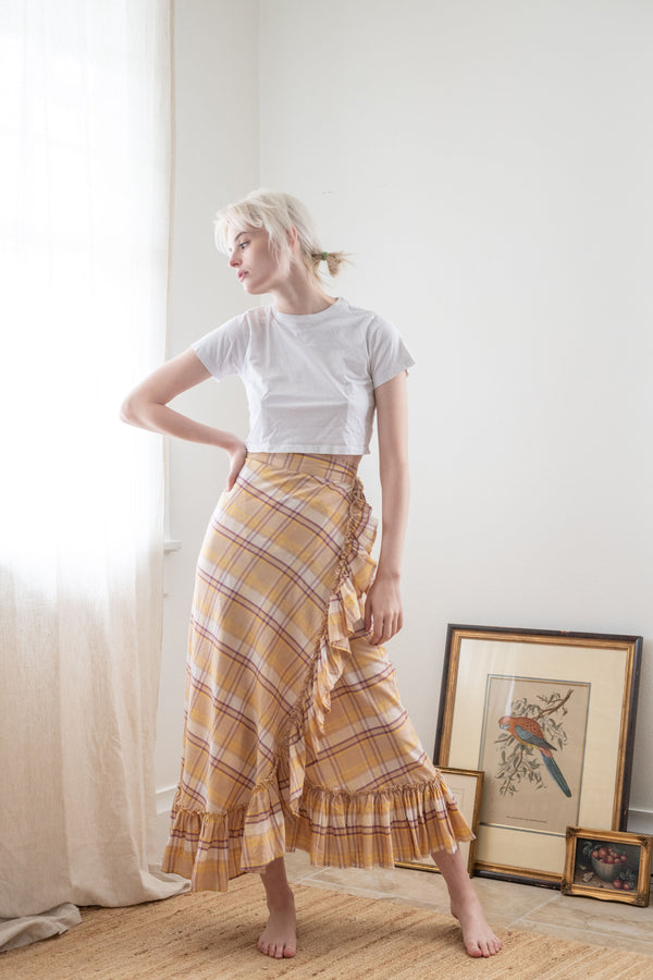 Navi Wrap Skirt