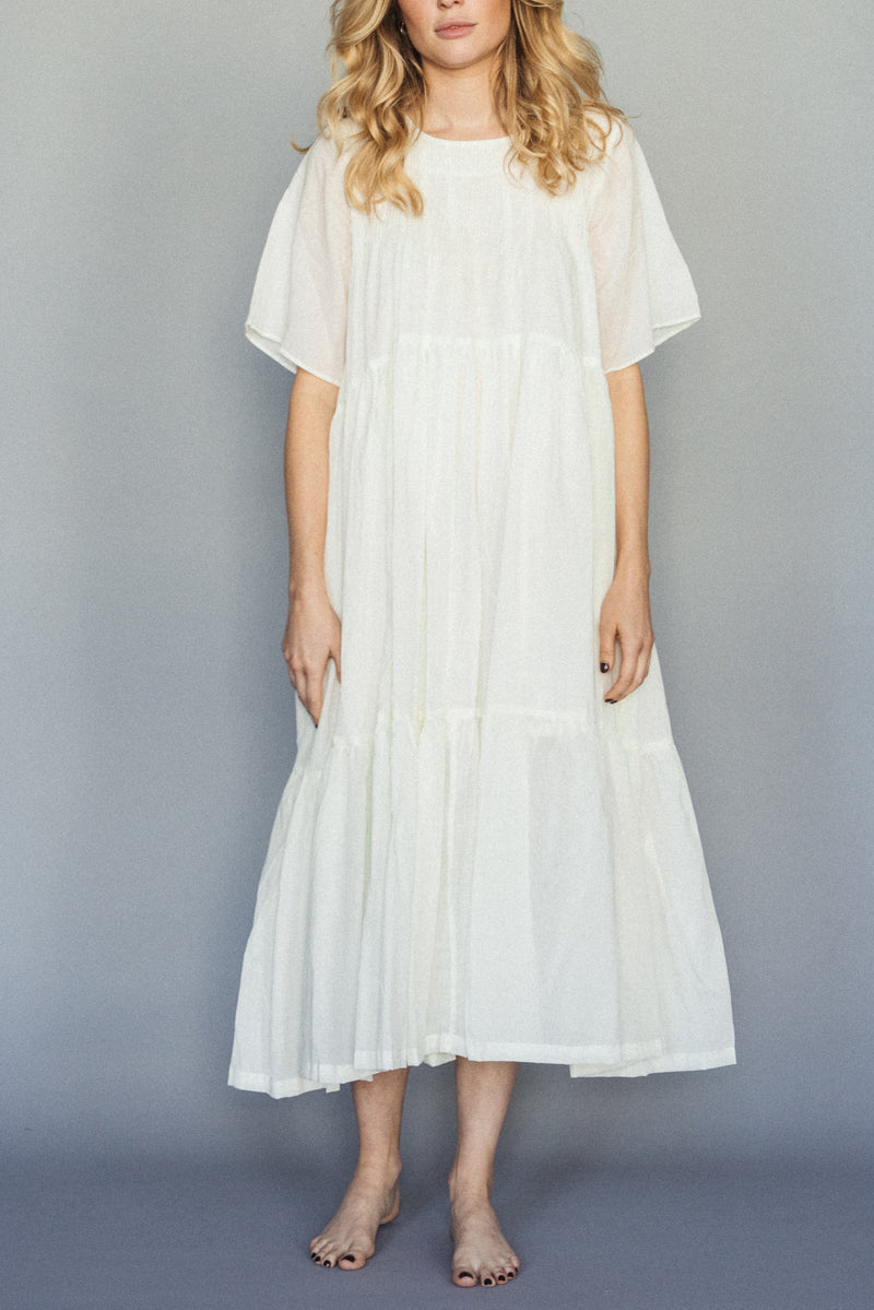 white dress | ivory